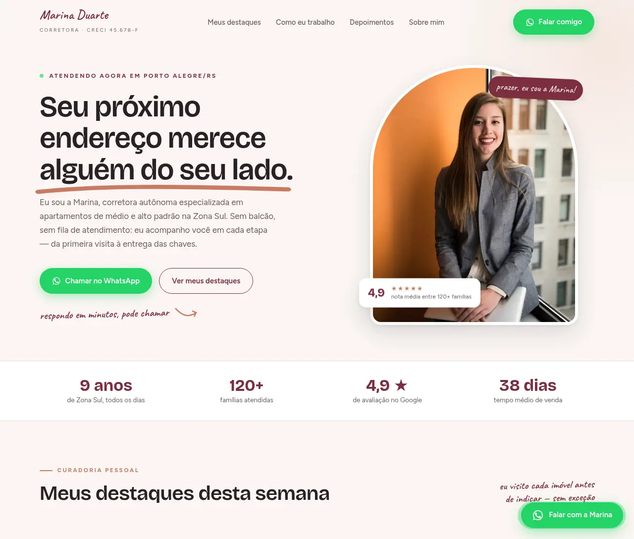 Prévia do modelo Corretor