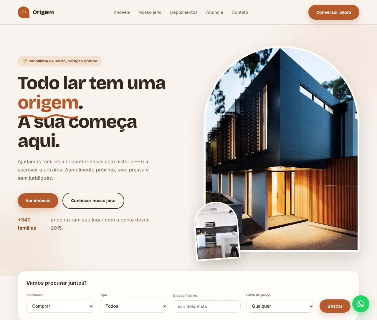 Prévia do modelo Origem
